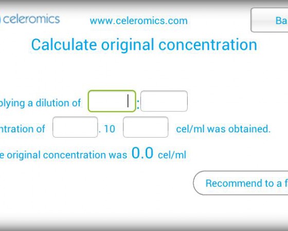 Celeromisc Bio-calculator