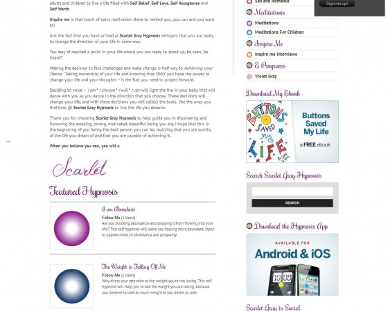 Scarlet Gray Hypnosis